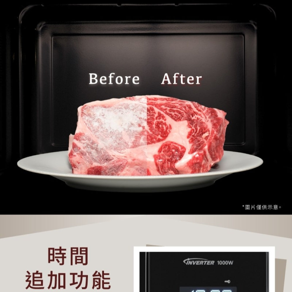 Panasonic 國際牌｜NN-ST65QB 32L 轉盤式變頻微電腦微波爐