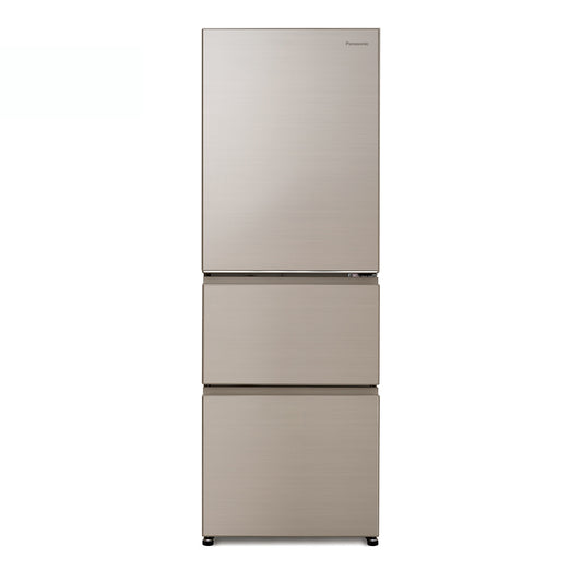 Panasonic 國際牌｜NR-C384HV-N1 385L新一級能效三門變頻冰箱(香檳金）