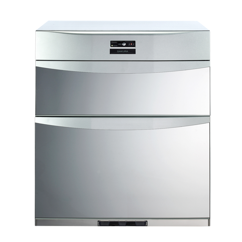 Sakura櫻花｜68cm高 殺菌烘碗機 Q7592B 銀色(不含安裝)