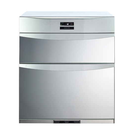 Sakura櫻花｜68cm高 殺菌烘碗機 Q7592B 銀色(不含安裝)