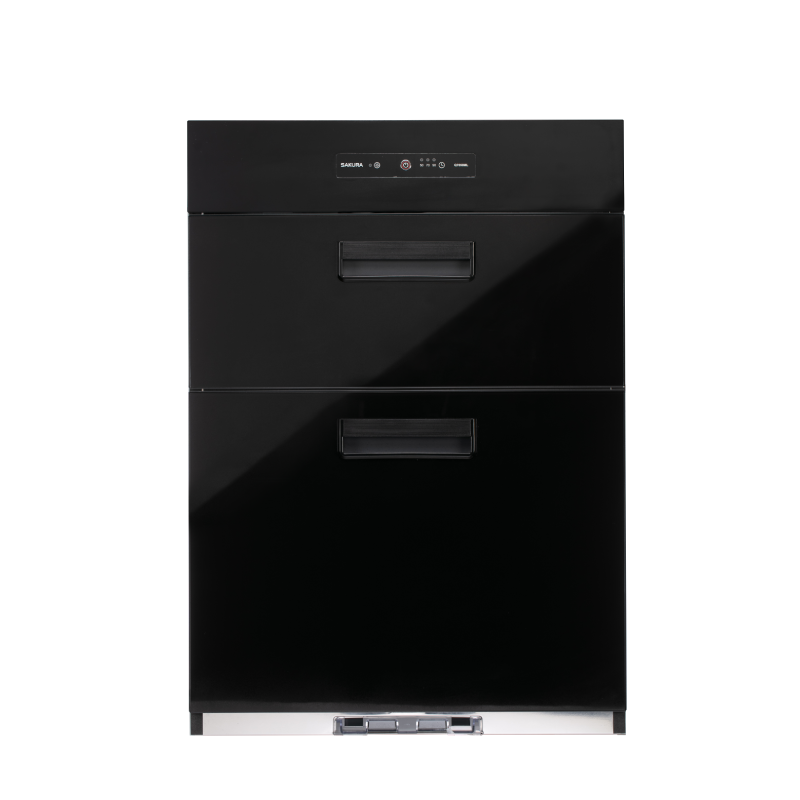 Sakura櫻花｜70cm高雙門落地式殺菌烘碗機 Q7650ML(不含安裝)