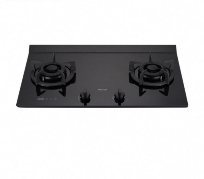 Rinnai 林內｜RB-M2700G(B) 檯面式極炎二口爐(黑玻)(含運不安裝，安裝費另計)