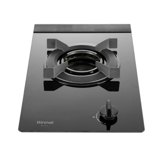 Rinnai 林內｜RB-N1201G(B) 檯面式內焰單口爐 (黑玻) (含運不安裝，安裝費另計)