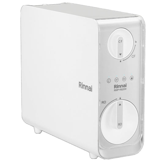 Rinnai 林內｜RWP-R820W 廚下型雙效RO逆滲透淨水器(含龍頭)(含運不安裝，安裝費另計)