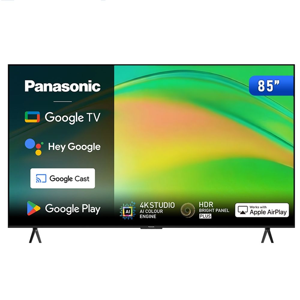 Panasonic國際牌 ｜TN-85W80BGT 85型4K HDR Google TV聯網顯示器 無視訊盒