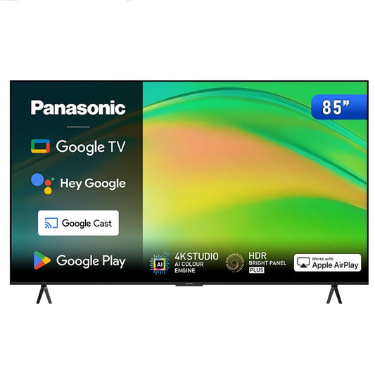 Panasonic國際牌 ｜TN-85W80BGT 85型4K HDR Google TV聯網顯示器 無視訊盒