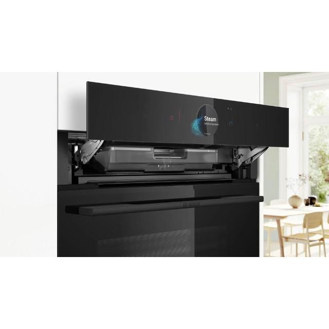 BOSCH博世｜HRG978NB1 8系列 嵌入式蒸氣烤箱 60cm