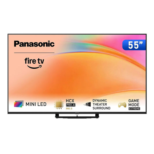 Panasonic國際牌 ｜TV-55W95BGT 55型4K Mini LED 144Hz Fire TV聯網顯示器 無視訊盒