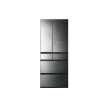 Panasonic 國際牌｜NR-F521HX-X1 520L 日製六門變頻玻璃冰箱(雲霧灰)