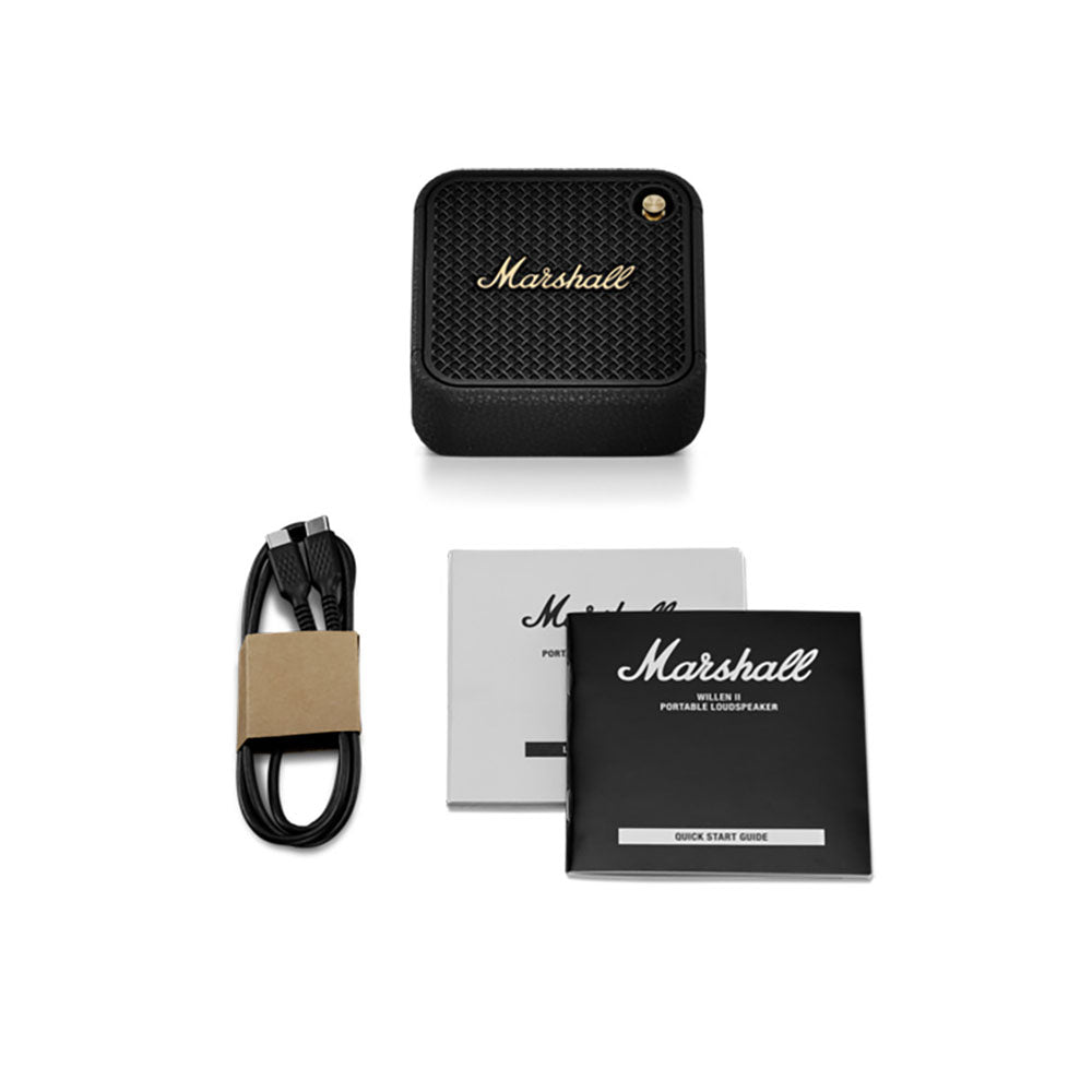 Marshall｜Willen II 攜帶式藍牙喇叭（古銅黑/奶油白)