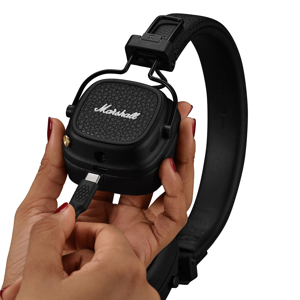 Marshall｜ MAJOR V 藍牙耳罩式耳機（復古棕/經典黑/奶油白/夜幕藍)