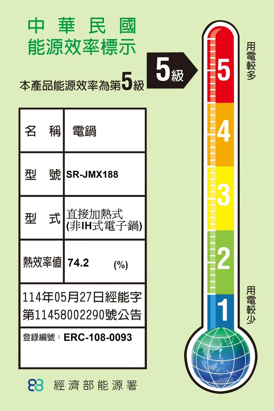 Panasonic國際牌 ｜SR-JMX188 10人份日本製微電腦電子鍋