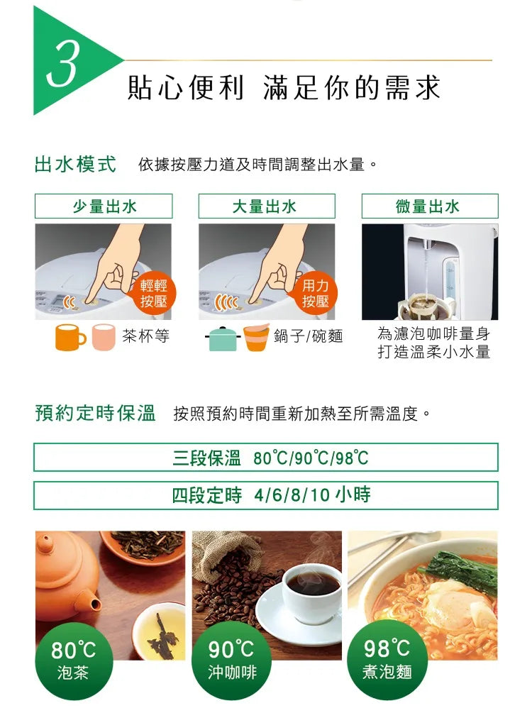 Panasonic國際牌 ｜NC-HU401P 4公升節能保溫熱水瓶